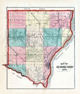 County Map, Des Moines County 1873